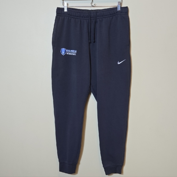 Nike Other - Columbia University Basketball Lions Nike Club Fleece Jogger Dark Gray Men's XL